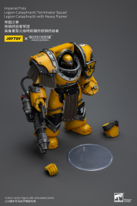 Imperial Fists Legion Cataphractii Terminator Squad Legion Cataphractii with Heavy Flamer 4