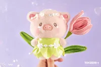 TOYZEROPLUS LuLu the Piggy LuLuLand - Flower Fiary Lu Plush Keychain - LuLu The Piggy - photo 1