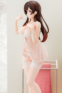 1/6 scaled pre-painted figure Rent-A-Girlfriend MIZUHARA Chizuru in see-through lingerie figure Angel White Ver. 11