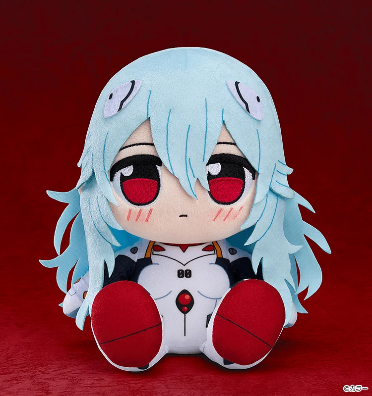 GOOD SMILE COMPANY Kuripan Plushie Rei Ayanami: Long (Long Hair: White Plugsuit) - Rebuild of Evangelion