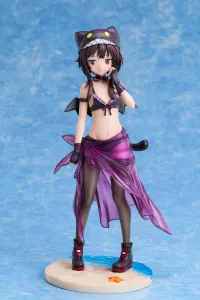 A.DIMENSION KONOSUBA:ANEXPLOSION on this wonderful world!! Megumin -Chomusuke Swimsuit- Ver. 1/7 Complete Figure - KONOSUBA -God's Blessing on This Wonderful World! - photo 9