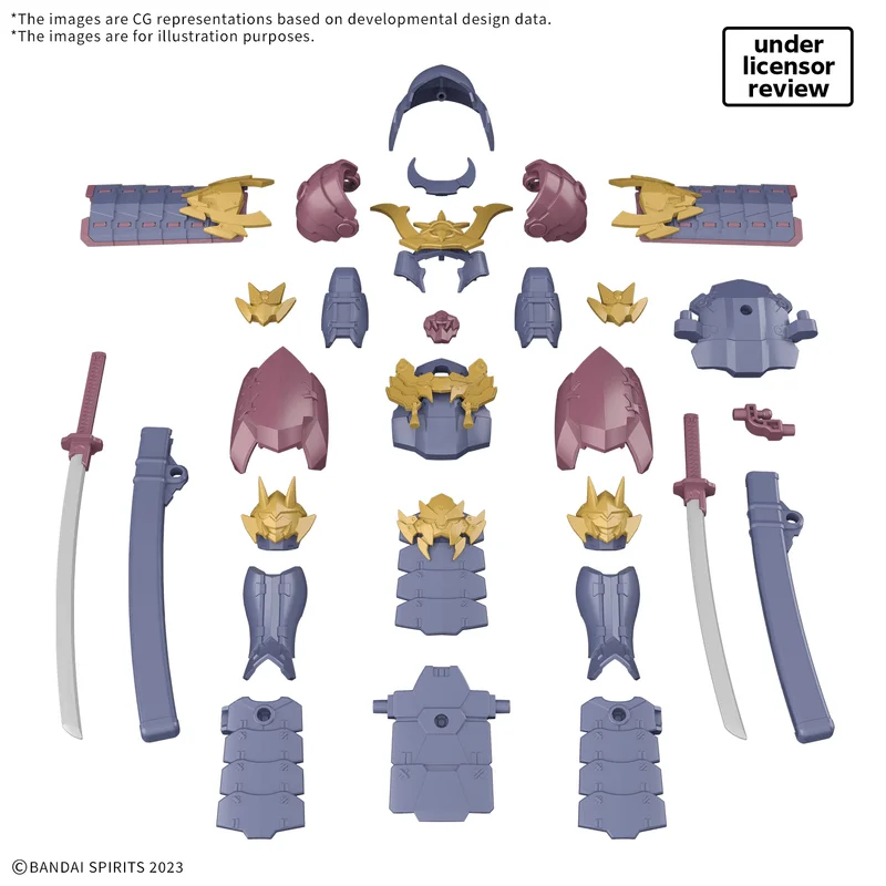 BANDAI HOBBY 30MF CLASS UP ARMOR METEORIC IRONSHOGUN - 30 Minutes Fantasy (30MF)