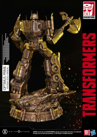 Premium Masterline Transformers: Generation 1 Optimus Prime Antique Gold Version 25