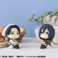 MegaHouse Lookup Attack on Titan Levi Cleaning up Ver. & Mikasa Ackerman set【with gift】 - Attack on Titan - photo 6