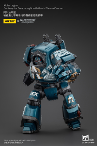 Alpha Legion Contemptor Dreadnought with Gravis Plasma Cannon 10