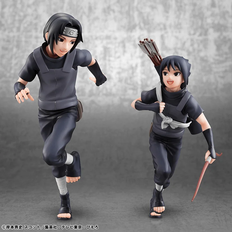 MegaHouse G.E.M. Series Naruto Shippuden Itachi Uchiha & Sasuke （Repeat） - Naruto