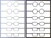 GOOD SMILE COMPANY Nendoroid Doll Etching Glasses Set - Figure Accessories - photo 1