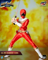 threezero Power Rangers Zeo - FigZero 1/6 Zeo Ranger V Red - Power Rangers - photo 8