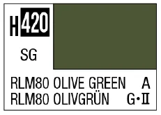 GSI Creos H420 RLM80 Olive Green [German luftwaffe airclaf]