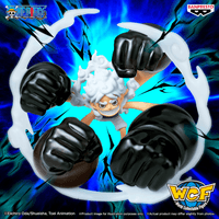 ONE PIECE WORLD COLLECTABLE FIGURE SPECIAL MONKEY D.LUFFY GEAR5-GUM-GUM DAWN GATLING- 5