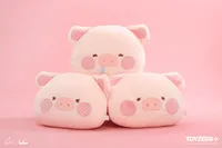 TOYZEROPLUS LuLu the Piggy Generic - Emoji Cushion (Hungry ver.) - LuLu The Piggy - photo 2