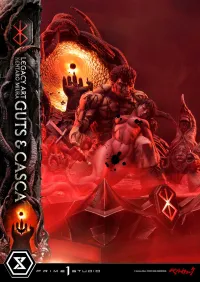 Prime 1 Studio Legacy Art "Kentaro Miura"  Berserk  Guts & Casca  Bonus Version - Berserk - photo 8