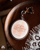 Moffy's - Mewky Epoxy Keychain (Black Cat) 2