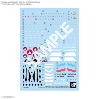 HG 1/100 VF-22S STURMVOGEL Ⅱ WATER DECALS 1