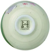 Skater Totoro Traditional Japanese Dish Series - Small Rice Bowl (Sakura/Cherry Blossom) - Studio Ghibli - photo 2