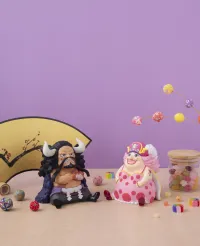 MegaHouse Lookup ONE PIECE Kaido the Beast＆ Big Mom Set 【with gourd＆semla】 - ONE PIECE - photo 2