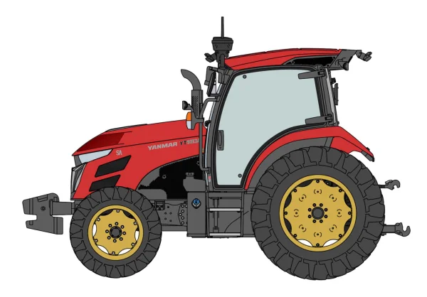1/35  YANMAR TRACTOR YT5113A "ROBOT TRACTOR"