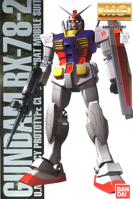 BANDAI HOBBY MG 1/100 Gundam Anniversary Coating Version - Mobile Suit Gundam