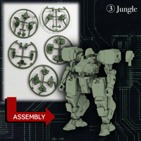 KIKOU SENSEN 1/100th Scale Plastic Model Kit Wave 1 (1 set of 6 pcs) 3
