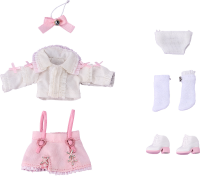 Nendoroid Doll Outfit Set: Suspender Skirt Set (White & Pink) 2
