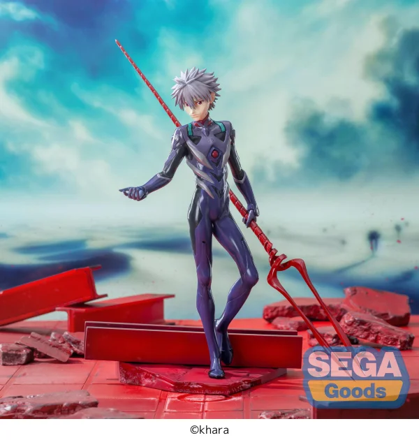 SEGA Luminasta EVANGELION: 3.0+1.0 Thrice Upon a Time Kaworu Nagisa x Spear of Longinus - Rebuild of Evangelion