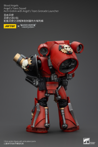 Blood Angels Angel's Tears Squad Arch-Erelim with Angel's Tears Grenade Launcher 6