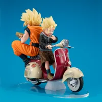 MegaHouse DESKTOP REAL McCOY EX Dragon Ball Z Super Saiyan Son Goku & Super Saiyan Son Gohan＆Mortorbike - Dragon Ball Z - photo 7