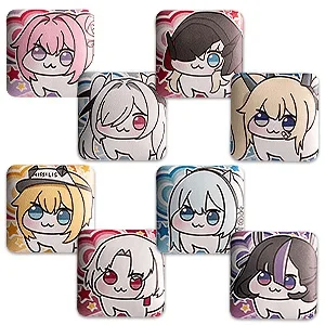 GoodSmile Moment GODDESS OF VICTORY: NIKKE DORO Series Collectible Pinback Button (8 Designs) - GODDESS OF VICTORY: NIKKE