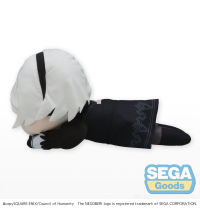 NESOBERI (Lay-Down) TV Anime "NieR:Automata Ver1.1a" LL Plush "2B" 2