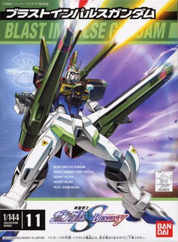 BANDAI HOBBY No Grade 1/144 Blast Impulse Gundam - Mobile Suit Gundam SEED Destiny