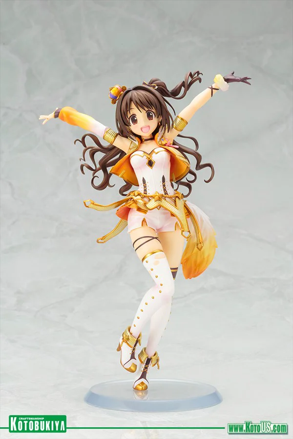 KOTOBUKIYA THE IDOLM@STER CINDERELLA GIRLS UDUKI SIMAMURA PARTYTIME GOLD ANI STATUE - THE iDOLM@STER