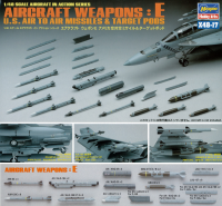 [X48-17] 1:48 AIRCRAFT WEAPONS E : U.S. AIR-TO-AIR MISSILES & TARGET PODS 1