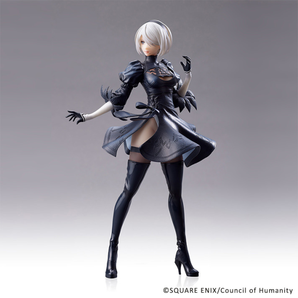 NieR:Automata VER.1.1A Statuette - 2B (YoRHa No. 2 Type B) NO GOGGLES VER.