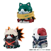 MegaHouse MEGA CAT PROJECT My Hero Academia Nyanto! The Big Heroaca Cats Series Midoriya & Bakugo & Todoroki set 【with gift】 - My Hero Academia - photo 8