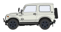1/24 SUZUKI JIMNY (JA11-5) w/GRILL GUARD 3