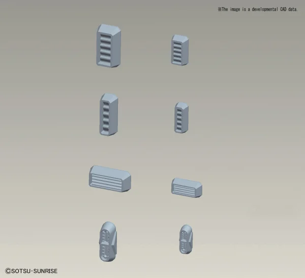 BANDAI HOBBY Builders Parts - HD MS Thruster 01 - Kit Accessories
