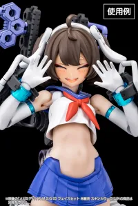 KOTOBUKIYA MEGAMI DEVICE M.S.G 03 FACE SET ASRA SKIN COLOR A - Megami Device - photo 7