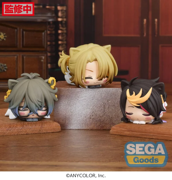 SEGA Ohiruneko "NIJISANJI EN" Luxiem Mini Figure "Luca Kaneshiro &amp; Ike Eveland &amp; Shu Yamino" (EX) - NIJISANJI