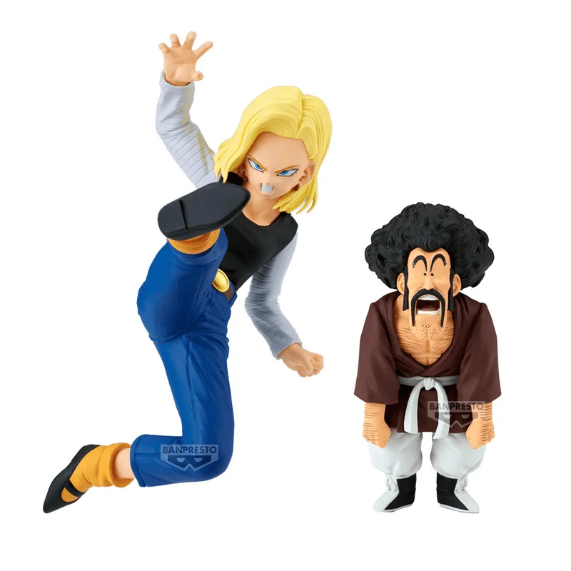 BANDAI DRAGON BALL Z MATCH MAKERS ANDROID 18 VS MR. SATAN(VS MIGHTY MASK) - Dragon Ball Z