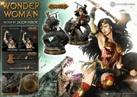 Prime 1 Studio Museum Masterline Wonder Woman (Comics) Wonder Woman versus Hydra (Concept Design By Jason Fabok) EX Bonus Version - DC Comics - photo 1