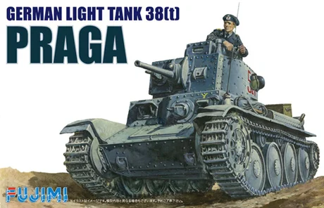 Fujimi [WA-4] 1/76 German Army 38t Light Tank Praga - Kit Accessories