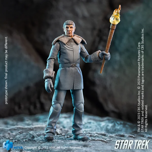 HIYA TOYS Exquisite Mini Series 1/18 Scale STAR TREK 2009 Spock Prime Action Figure - Star Trek