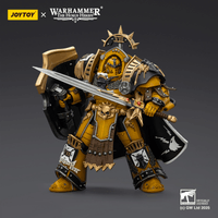 Imperial Fists Legion Praetor in Tartaros Terminator Armour with Power Sword and Vigil Storm Shield 19