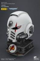 White Scars MkX Helmet& Display Stand 17