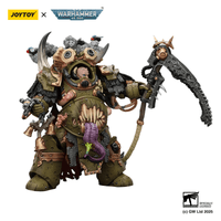 Death Guard Deathshroud Terminator Champion with Manreaper and Plaguespurter Gauntlets 18