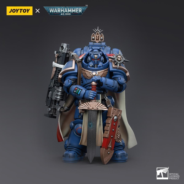 Ultramarines Primaris Captain Ptolias Corvor with Master Crafter Heavy Bolt Rifle