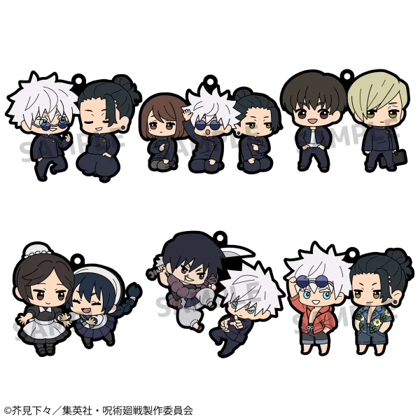 MegaHouse Rubber Mascot Buddycolle Jujutsu Kaisen Vol.4 Hidden Inventory／Premature Death(Repeat) (6pc per box) - Jujutsu Kaisen
