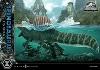 Prime 1 Studio Legacy Museum Collection Jurassic World Rebirth (Film) Spinosaurus Bonus Version 			 - Jurassic Park - photo 15