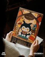 TOYZEROPLUS Moffy's - Mewky A4 Single-Layer Document Folder - Black Cat - Mewky - photo 3