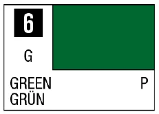 Mr Color Spray - S6 Green (Gloss/Primary)